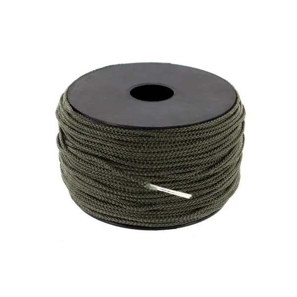 Cordeau tressé avec âme Cordeau tressé avec âme vert - Diam 6 mm - 100 m