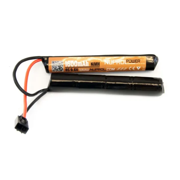 Batterie NiMh 2 éléments 9,6v/1600 mAh 1600 mAh
