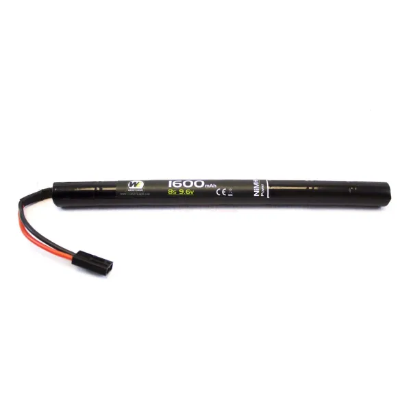 Batterie mini bâton 9,6 v / 1600 mah NiMh type AK np
