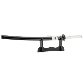 Katana noir tressé blanc Katana Noir tressé blanc