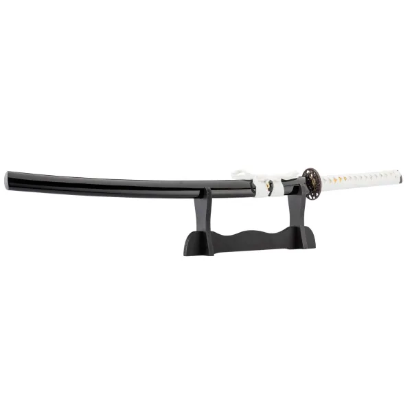Katana noir tressé blanc Katana Noir tressé blanc