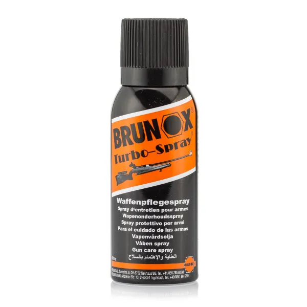 Huile Turbo-Spray en pulvérisateur 120 ml/100 ml - Brunox Huile Gun Care Spray en pulvérisateur - 100ml