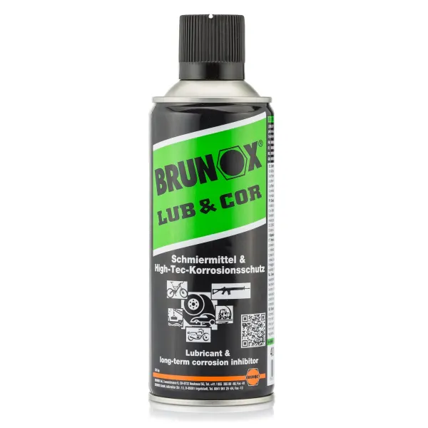 Lubrifiant Lub & Cor en aérosol 400 ml - Brunox