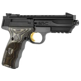 Pistolet de tir Browning Buck Mark Black Label .22 LR fileté Canon fileté