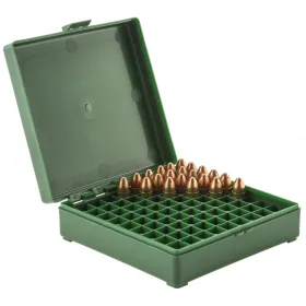 Boîte de rangement 100 munitions cal. 9 x 19 Boîte Mégaline