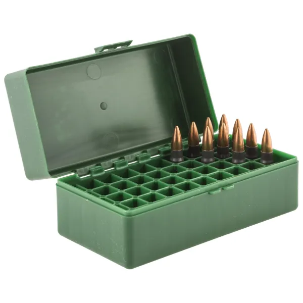 Boîte de rangement 50 munitions cal. 7.62 x 39