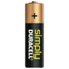 Piles alcalines AA LR6 1,5 volt - Duracell AA LR6