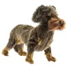 Peluche Teckel à poil dur debout
