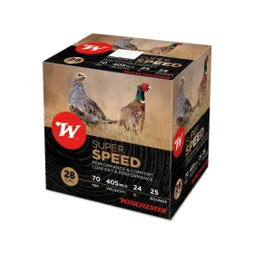 Cartouches Winchester Super Speed - calibres 28/70 SPEED, culot de 15, N°7,5