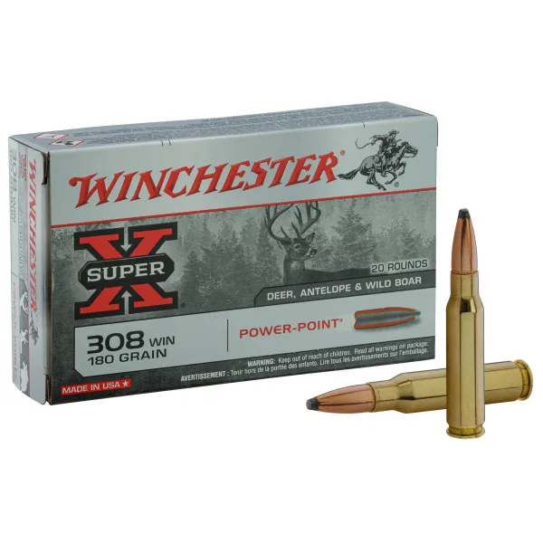 Munition Winchester Cal. . 308 win - chasse et tir Balle Extreme Point