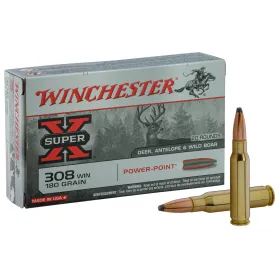 Munition Winchester Cal. . 308 win - chasse et tir Balle Power Max Bonded
