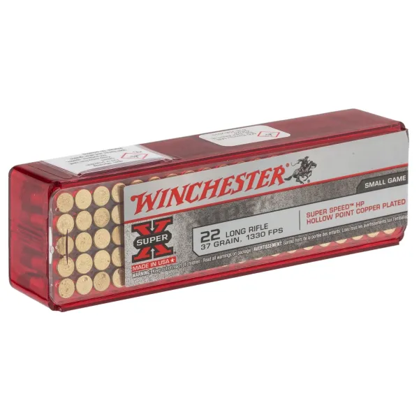 Cartouches Super X cal. 22 LR Super X par 100