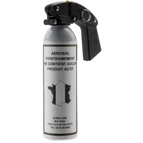 Aérosol d'entraînement - Gaz inerte + Poignée GAZ 'INERTE' 500ML
