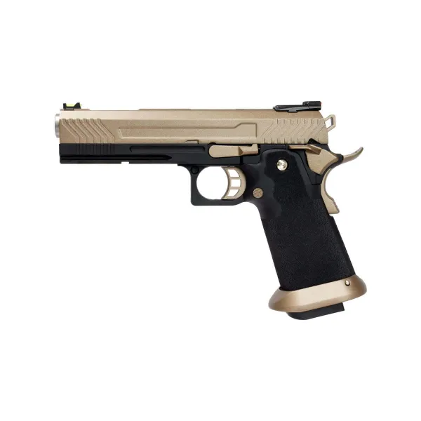Réplique airsoft HX1103 FULL TAN gaz GBB Pistolet