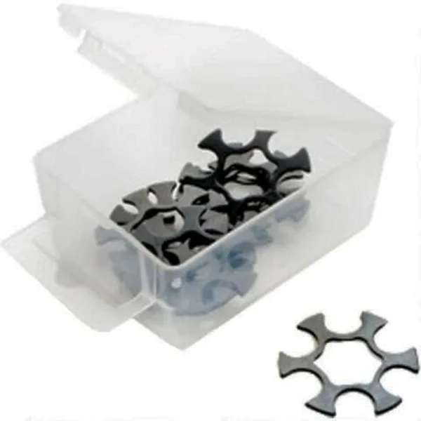 Lot de 10 Moon clips Chiappa pour revolver Rhino Lot de 10 clips Chiappa 9 mm Para