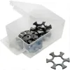 Lot de 10 Moon clips Chiappa pour revolver Rhino Lot de 10 clips Chiappa 9 mm Para