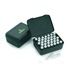 Boîte de rangement dosettes à poudre 40 dosettes 3.2 g / 50 gr