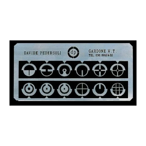 Kit 12 inserts interchangeables - Davide Pedersoli