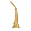 Corne ronde Compiègne 40 cm laiton poli Corne
