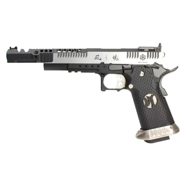 Réplique GBB HX2401 IPSC split silver . 38 supercomp - AW custom