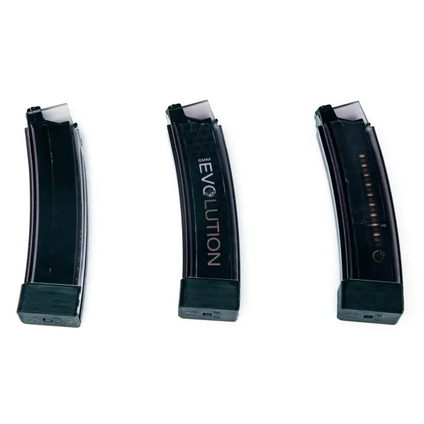 Lot de 3 chargeurs smoky  75 coups pour Scorpion Evo 3 - a1 - ASG
