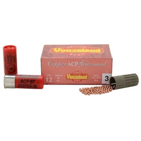Cartouches Vouzelaud - Copper ACP Greenwad Tube plastique - Cal. 12/67 VOUZELAUD - Copper ACP Greenwad - 12/67 - n°4