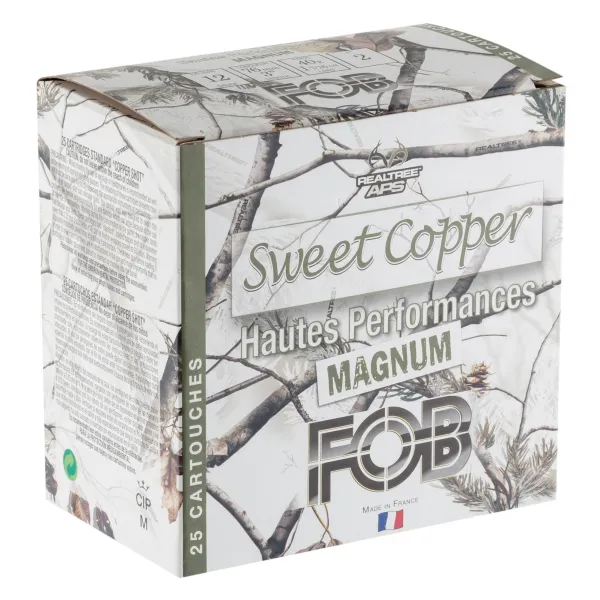 Cartouches Fob Sweet Copper Magnum 40 - Cal. 12/76 FOB SWEET COPPER cal 12-76 N° Plomb 4