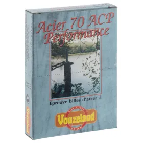 Cartouches Vouzelaud Acier 70 ACP Hautes Performances - Cal. 20/70 VOUZELAUD - Acier ACP Greenwad - 20/70 - n°4