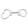 Menottes double verrou à chaîne Menottes noir police