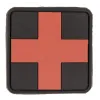 Patch PVC premier secours croix rouge 5.5 x 5.5cm