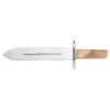 Dague de chasse avec manche en bois clair