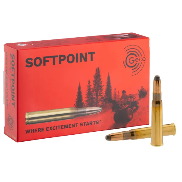 Munitions de grande chasse Geco 8 x 57 JRS GECO, CAL  8X57 JRS