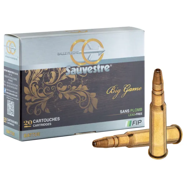 Munition grande chasse Sauvestre 7 x 57 R - spéciale battue Sauvestre - FIP Battue