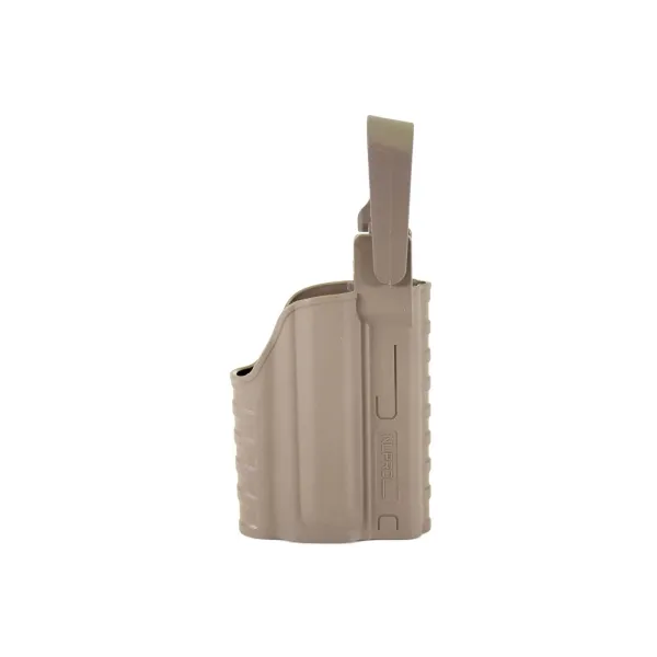 Holster rigide G17 réplique et lampe Tan