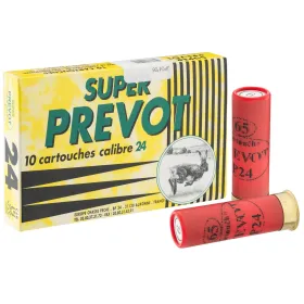 Cartouches Prévot Super Bourre Jupe - Cal. 24/65 Plombs de 8