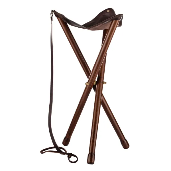 Siège trépied pliant bois - Luxe Trépied - XL