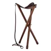 Siège trépied pliant bois - Luxe Trépied - XL