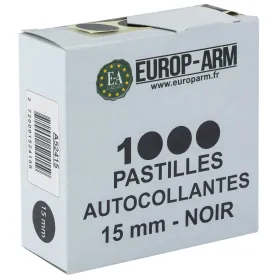 Pastilles autocollantes diam. 15 ou 19 mm Diam.15 mm