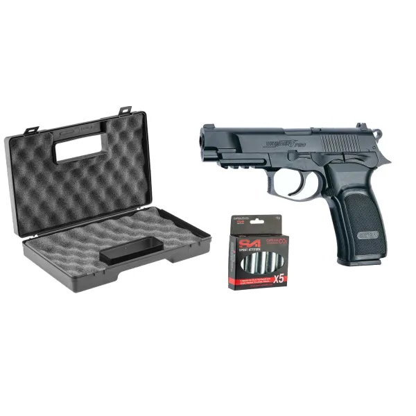 Pack Bersa- CO2 + mallette ABS + 5 CO2