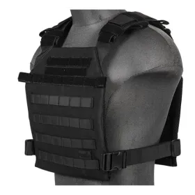 Gilet léger Plate carrier noir 1000D Coyote Brown