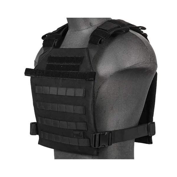 Gilet léger Plate carrier noir 1000D Coyote Brown