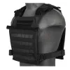 Gilet léger Plate carrier noir 1000D Coyote Brown