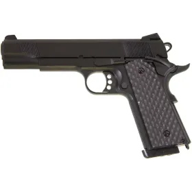 Réplique airsoft GBB 1911 MEU Raven full metal gaz noir 1,0J Réplique GBB 1911 MEU Raven full metal gaz noir 1,0J
