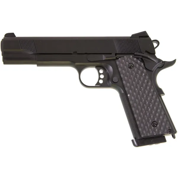 Réplique airsoft GBB 1911 MEU Raven full metal gaz noir 1,0J Réplique GBB 1911 MEU Raven full metal gaz noir 1,0J