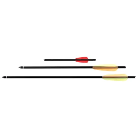 Traits d'arbalètes Ek Archery Lot de 5 Traits Jag II 16" - Aluminium