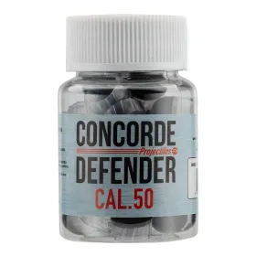 Cal. 50 - Billes de Défense à ailettes caoutchouc - Pot de 30 munitions Sniper Pot de 30 billes à ailettes - caoutchouc