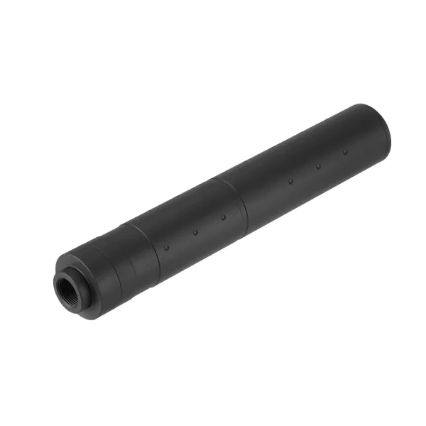 Silencieux aluminium 195mm Dot Mock noir