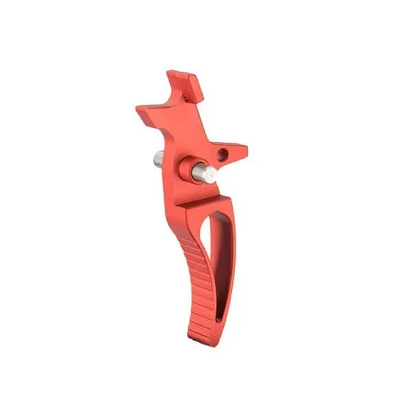 Détente AEG V2 Speed Skeleton Curved rouge
