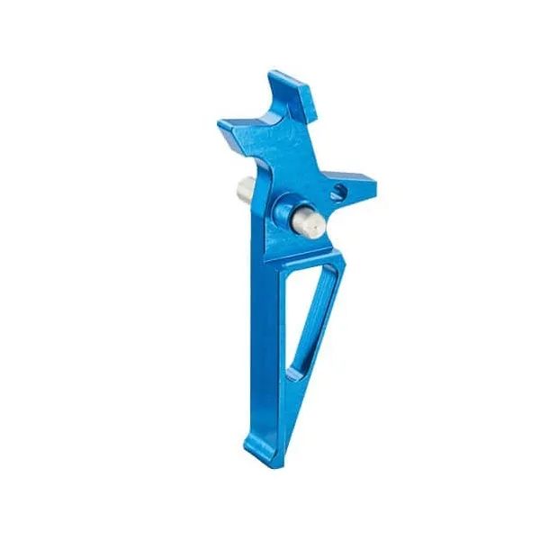 Détente AEG V2 Speed Flat Skeleton bleue