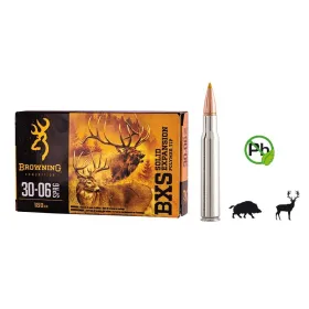 Munition grande chasse Browning cal. 7 mm Rem Munitions Browning cal. 7 RM BXS 139 gr - grande chasse